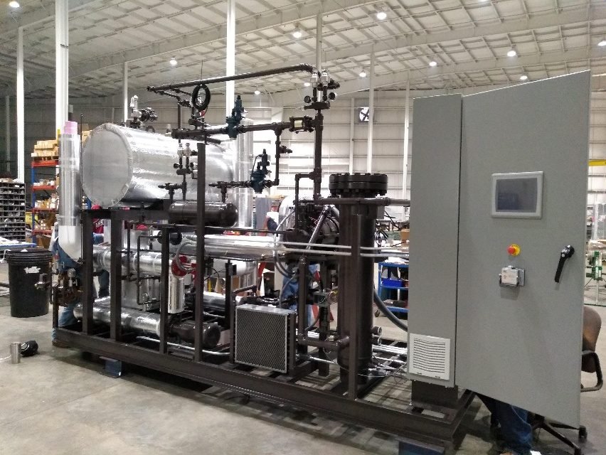 Heating & Cooling Skid System